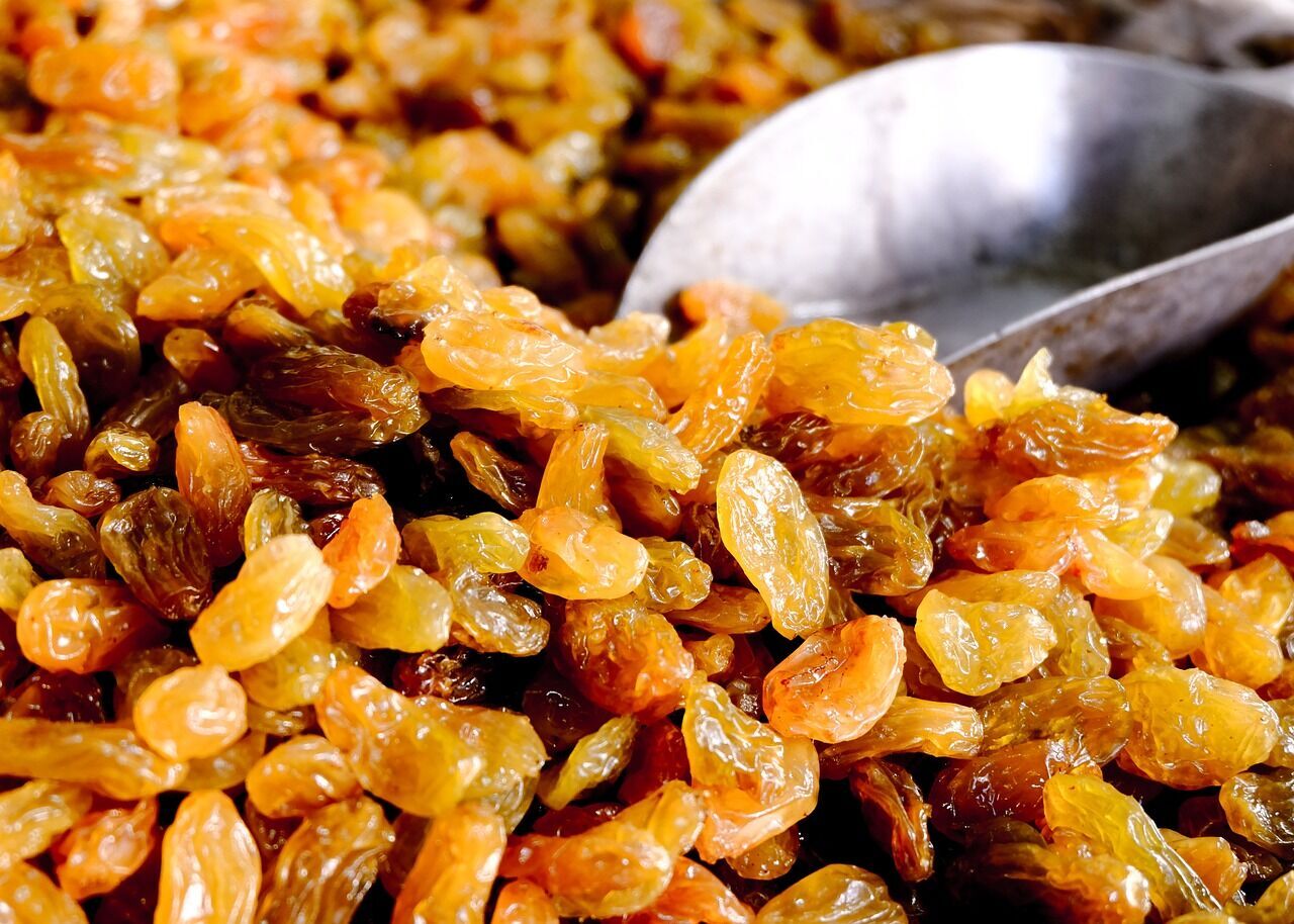 Dried fruits for cooking meat