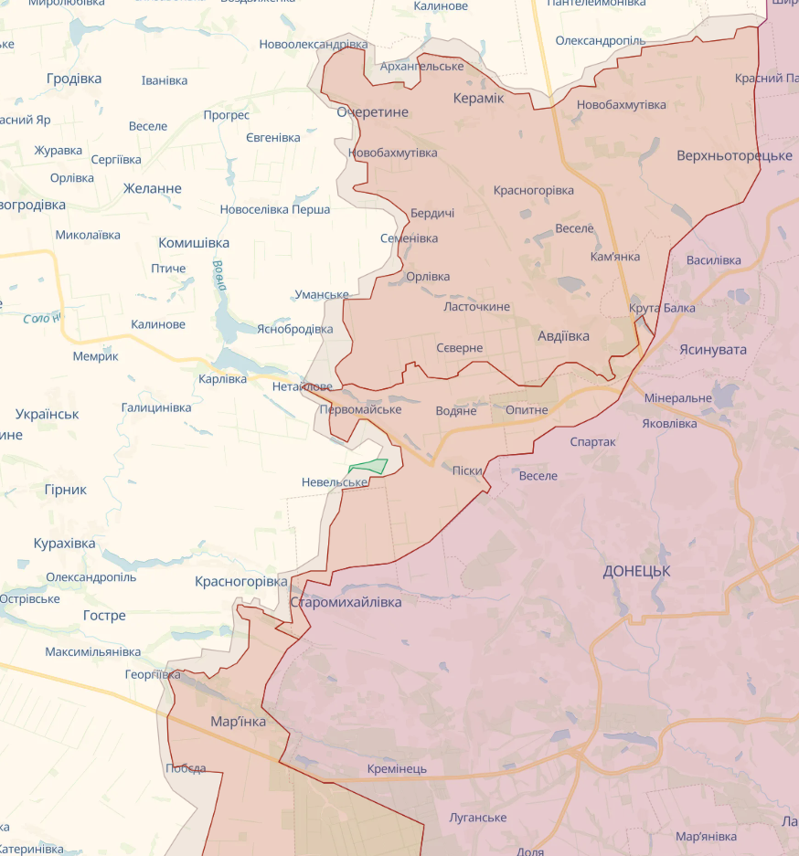 Occupants shelled 110 towns and villages with artillery, Ukrainian Armed Forces repelled 20 enemy attacks near Avdiivka - General Staff