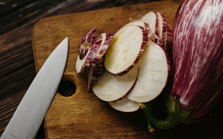 Baked eggplants