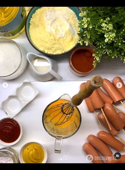 Corn dogs instead of kebabs: a simple idea for a picnic