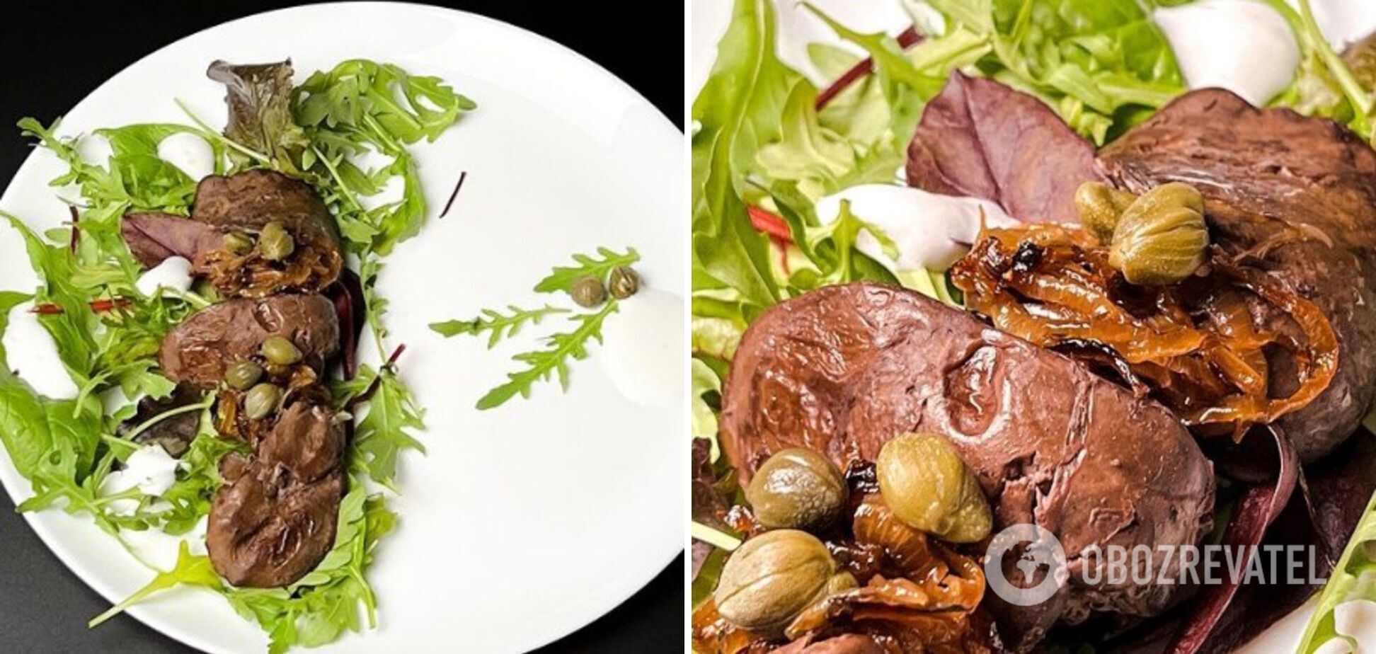 How to cook a delicious liver salad.