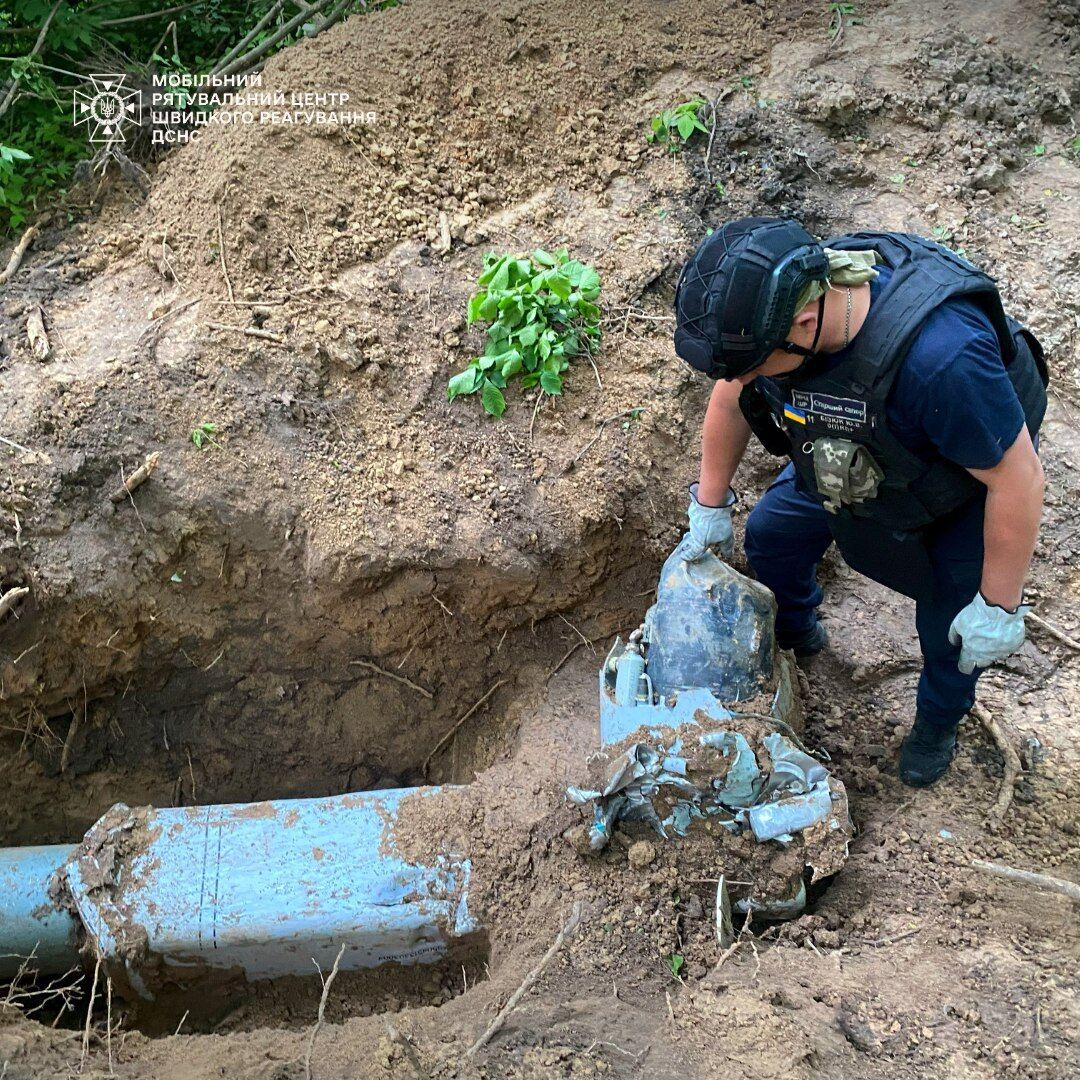 A warhead of the latest Russian X-69 missile was found in Kyiv. Details and photos