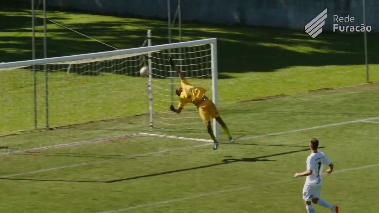 The Ukrainian goalkeeper scored an incredible goal with a shot across the field. Video