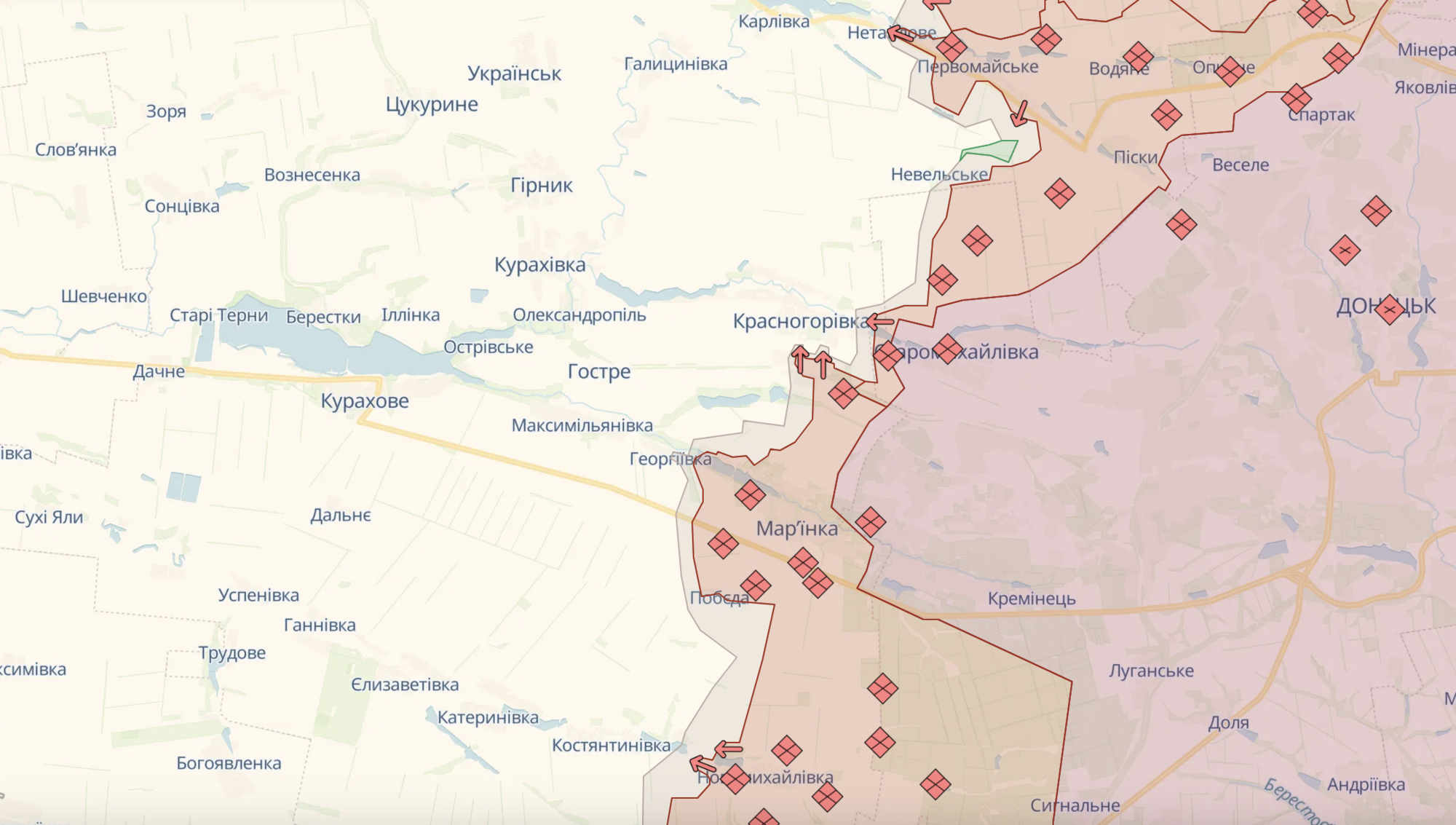''Trwają zaciekłe walki'': ukraińskie siły zbrojne informują o sytuacji w sektorach Pokrowskim i Kurachowskim