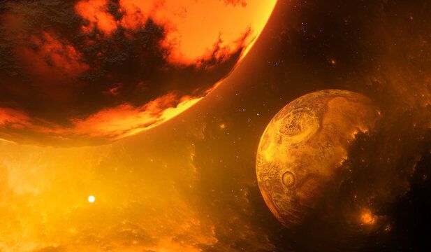 Naukowcy odkryli pozostałości ''zakopanej planety'' wewnątrz Ziemi: Theia była wielkości Marsa