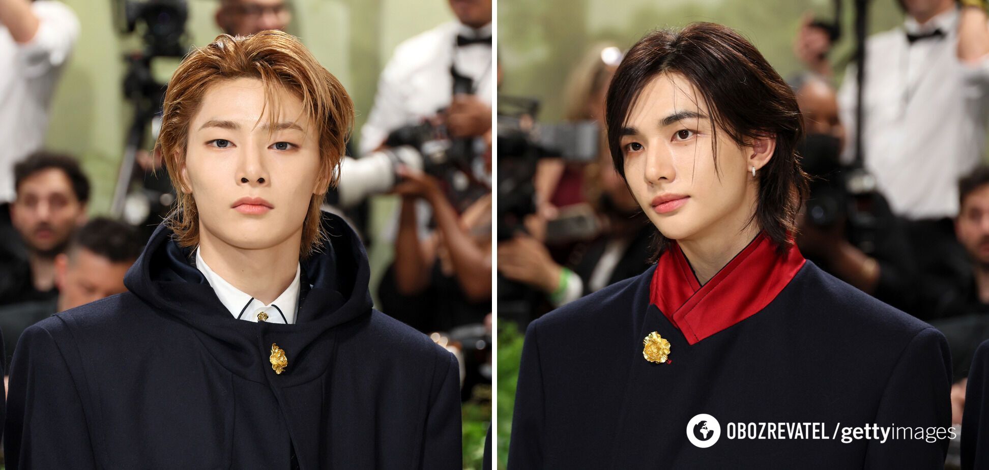 ''Identyczne twarze bez emocji''. Koreański zespół Stray Kids zmierzył się z ksenofobią podczas Met Gala 2024.