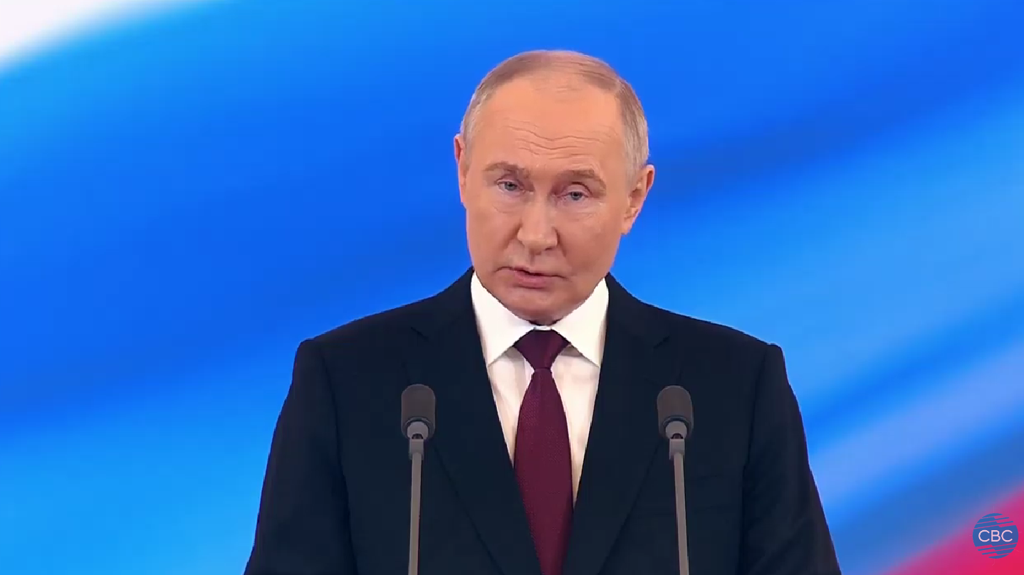 In his inaugural speech, Putin says he is not giving up on talks with the West, reiterating main goals of the so-called ''SMO''
