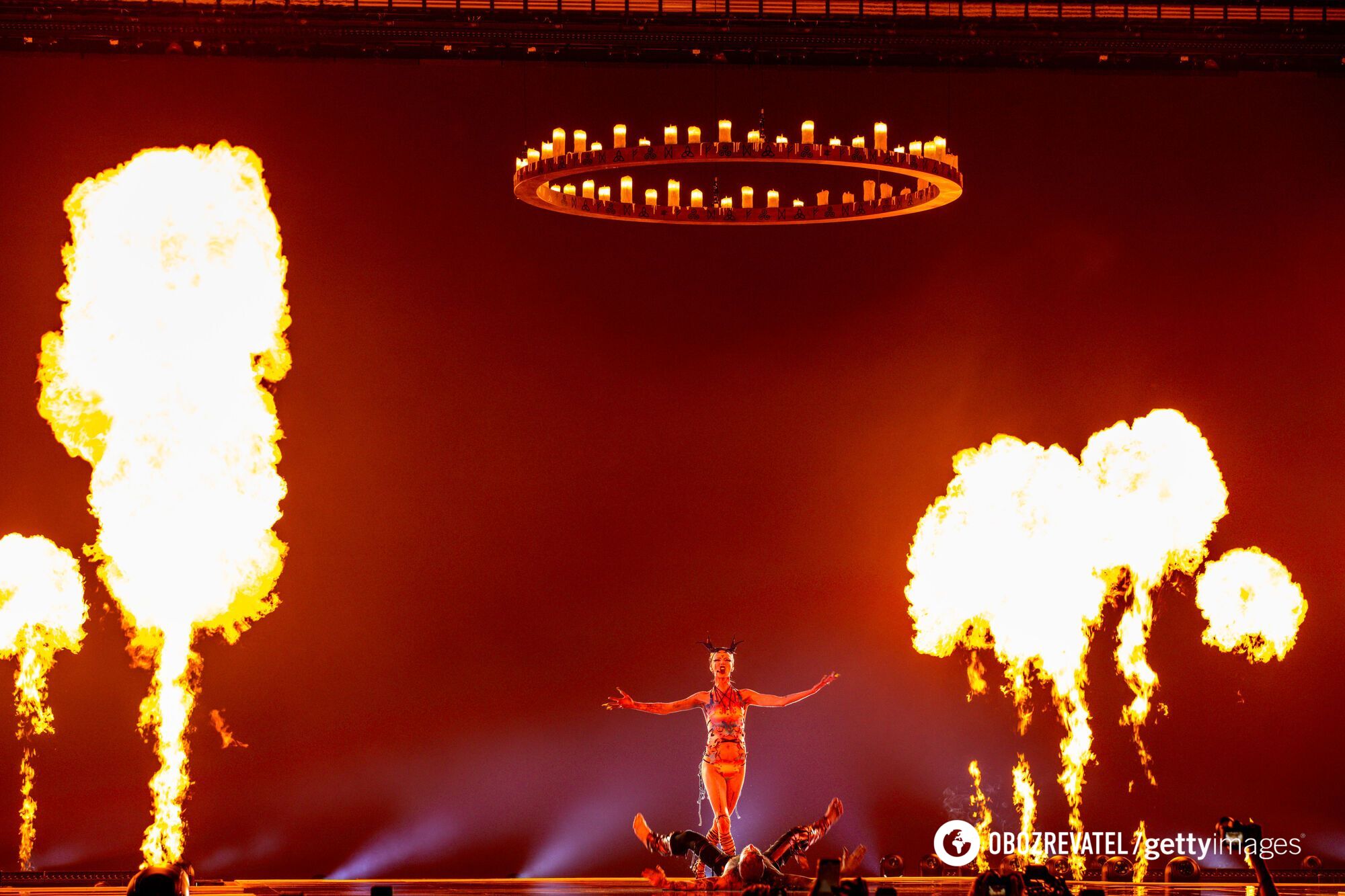 The non-binary participant of the Eurovision Song Contest 2024 from Ireland staged an exorcism on stage and ''lit up'' the hall. Video