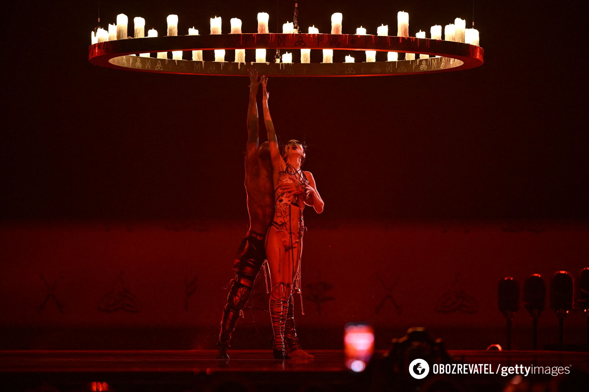 The non-binary participant of the Eurovision Song Contest 2024 from Ireland staged an exorcism on stage and ''lit up'' the hall. Video