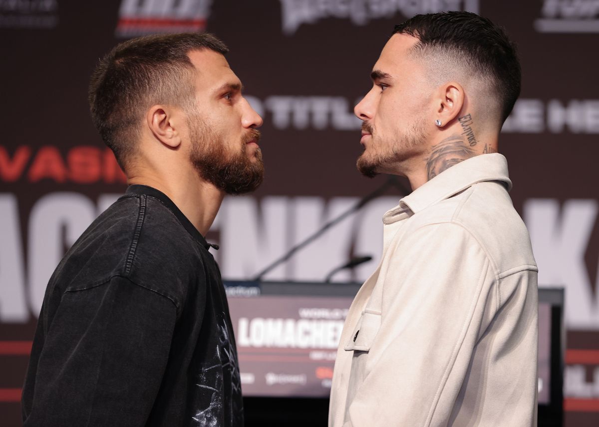 Lomachenko and Kambosos staged an ''eternal'' duel of looks before the championship fight. Video