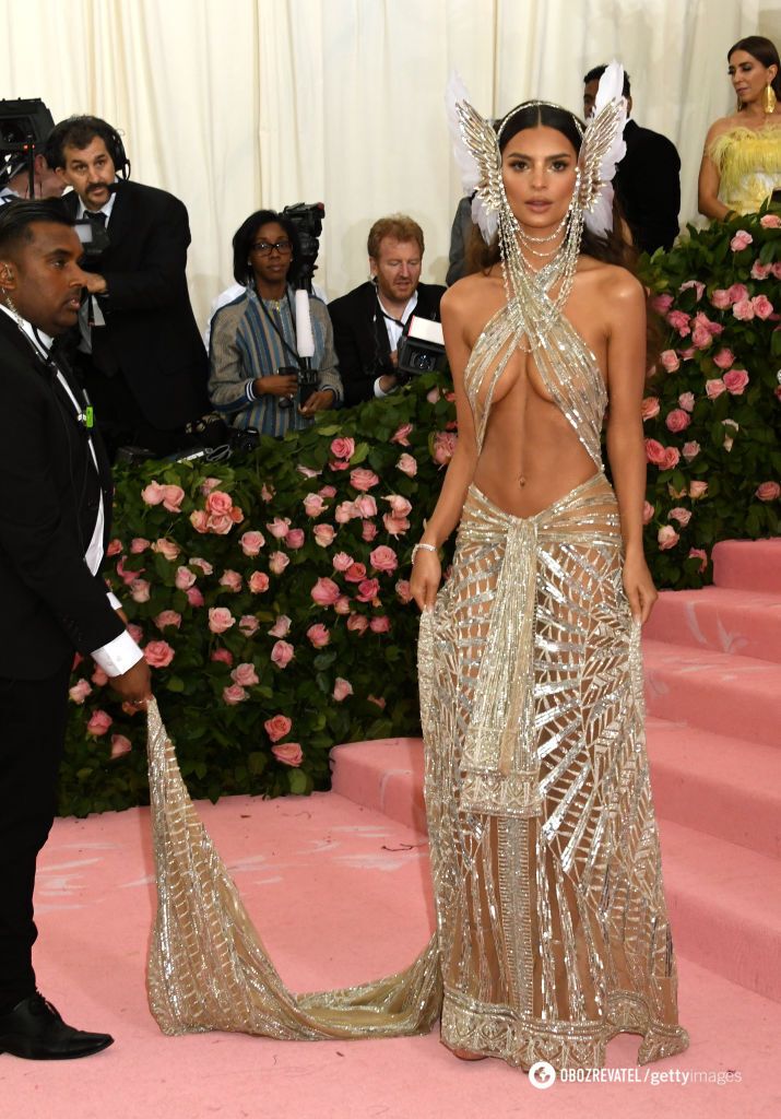 10 najbardziej spektakularnych nagich sukienek w historii Met Gala