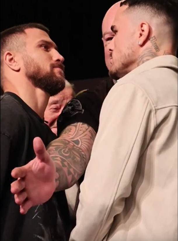 Lomachenko and Kambosos staged an ''eternal'' duel of looks before the championship fight. Video