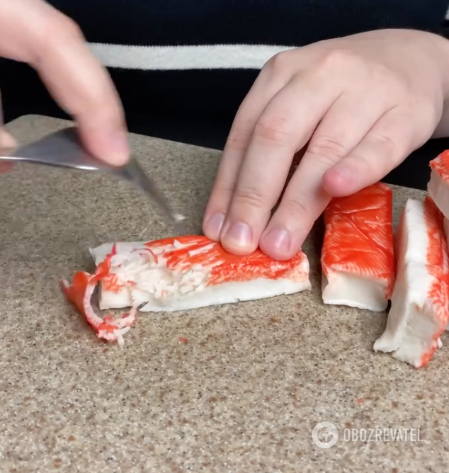 What to cook with crab sticks