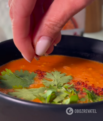 Delicious and nutritious lentil soup: for those who like tom yum