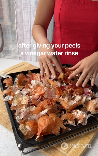 Don't throw it away! How to use garlic and onion peels: life hack