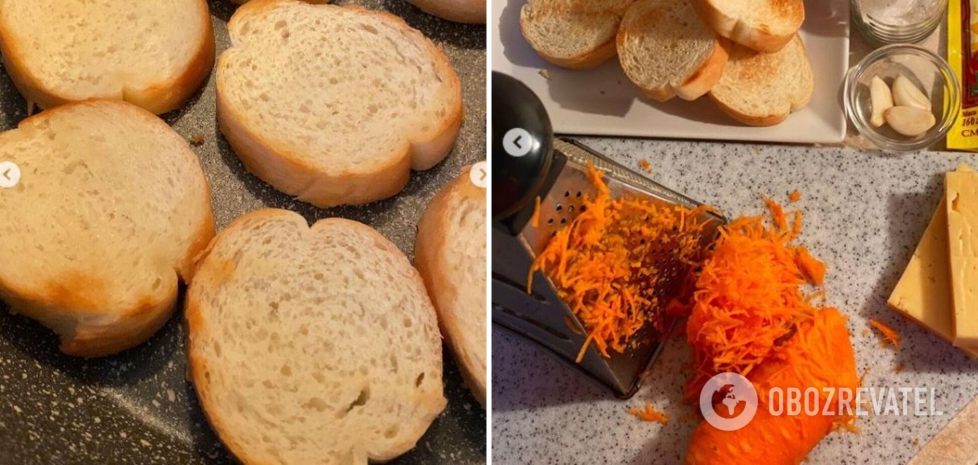Hot sandwiches in a hurry without an oven