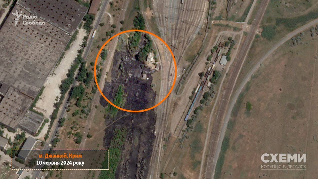 Ukrainian Armed Forces destroy Russian military facility near Dzhankoy: satellite photos