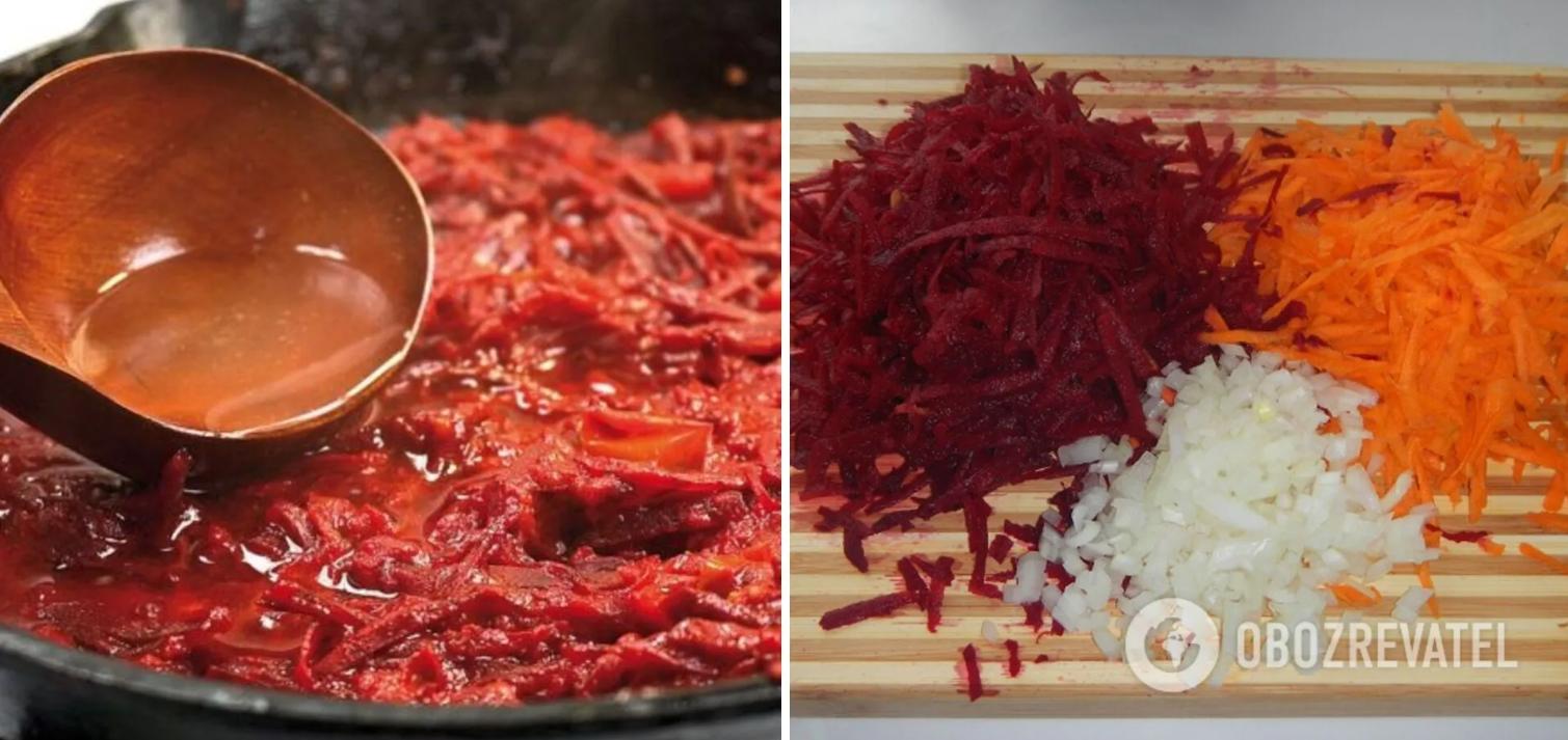 Roast for borscht