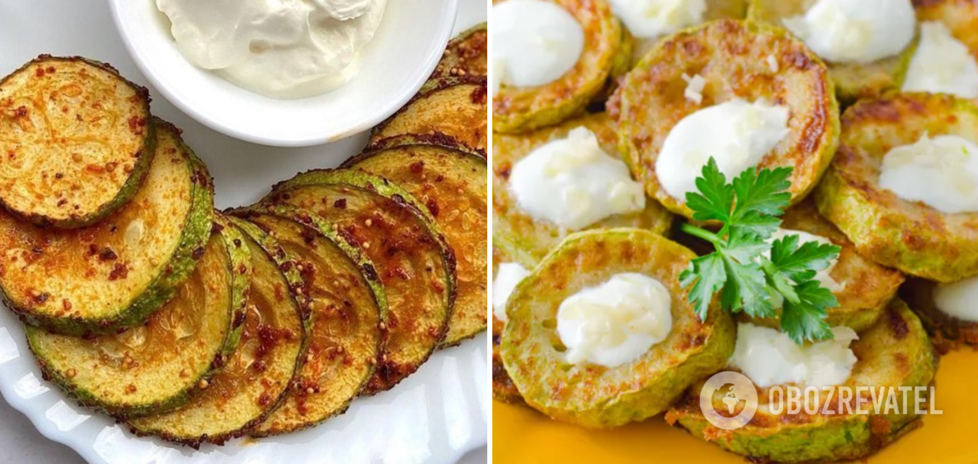 Fried zucchini