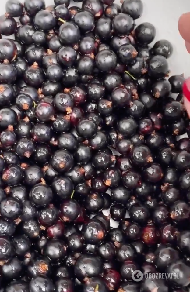 Berries for jam