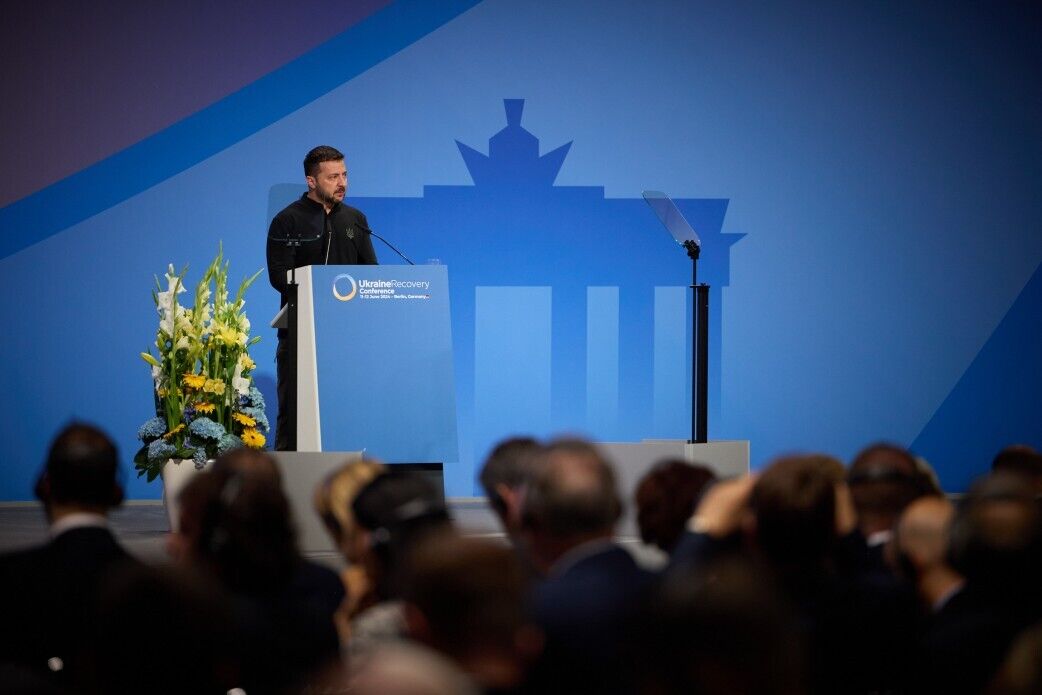 ''Let's rebuild Ukraine!'' Ukraine Recovery Conference takes place in Berlin, Zelenskyy calls for a ''terror blackout'' against Russia. Video