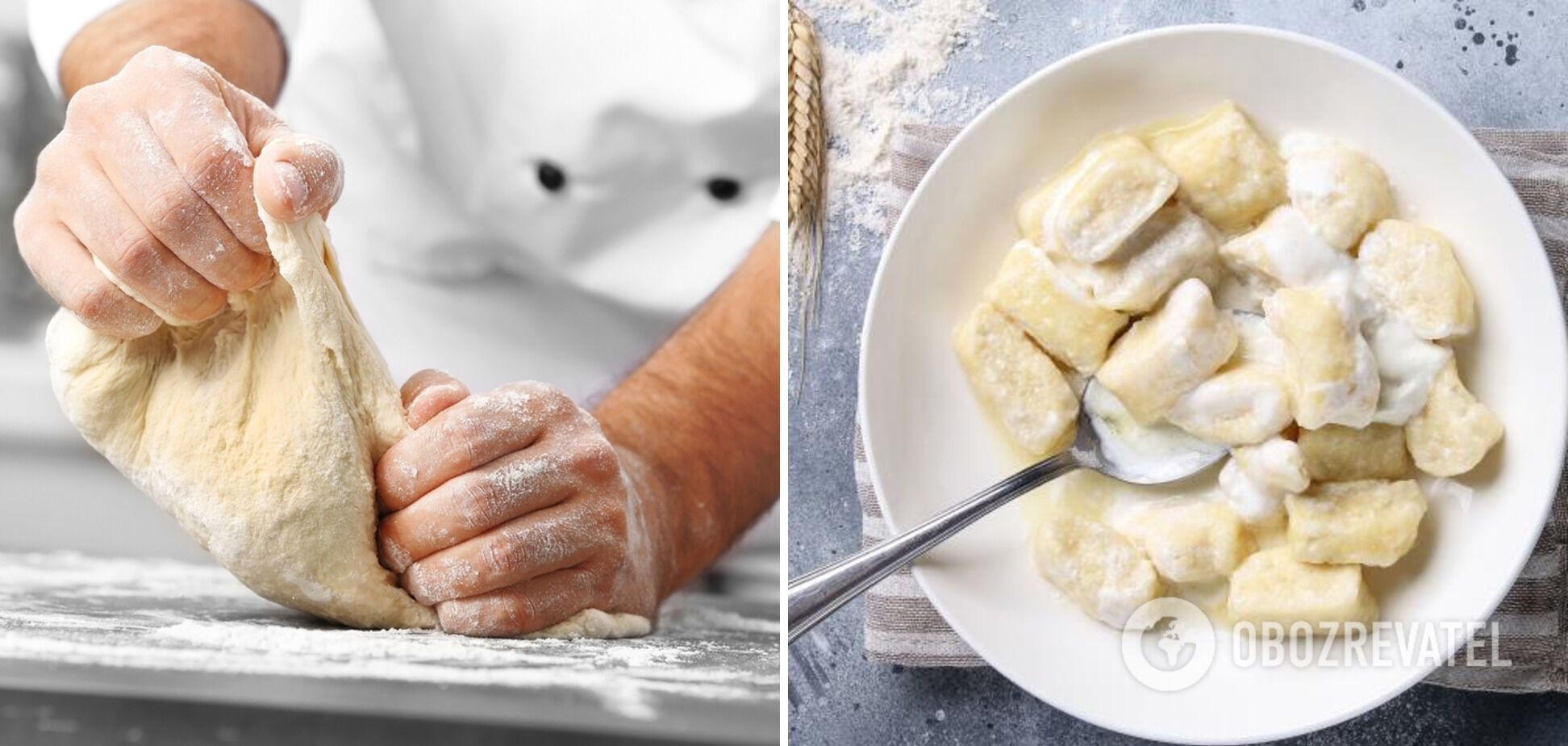 Dough for lazy dumplings