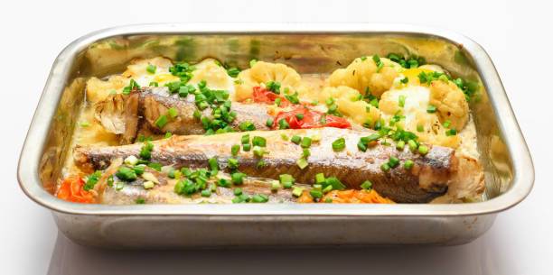 Delicious baked fish