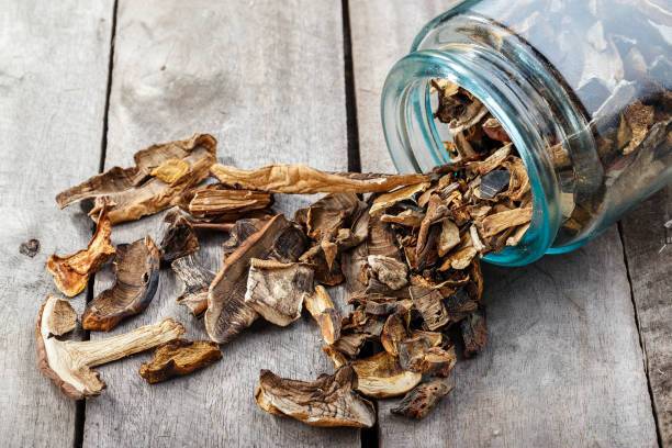 Dried mushrooms