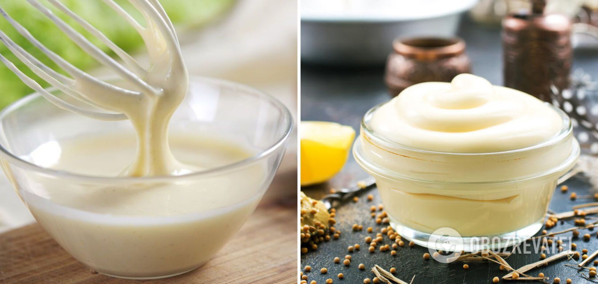 Homemade mayonnaise