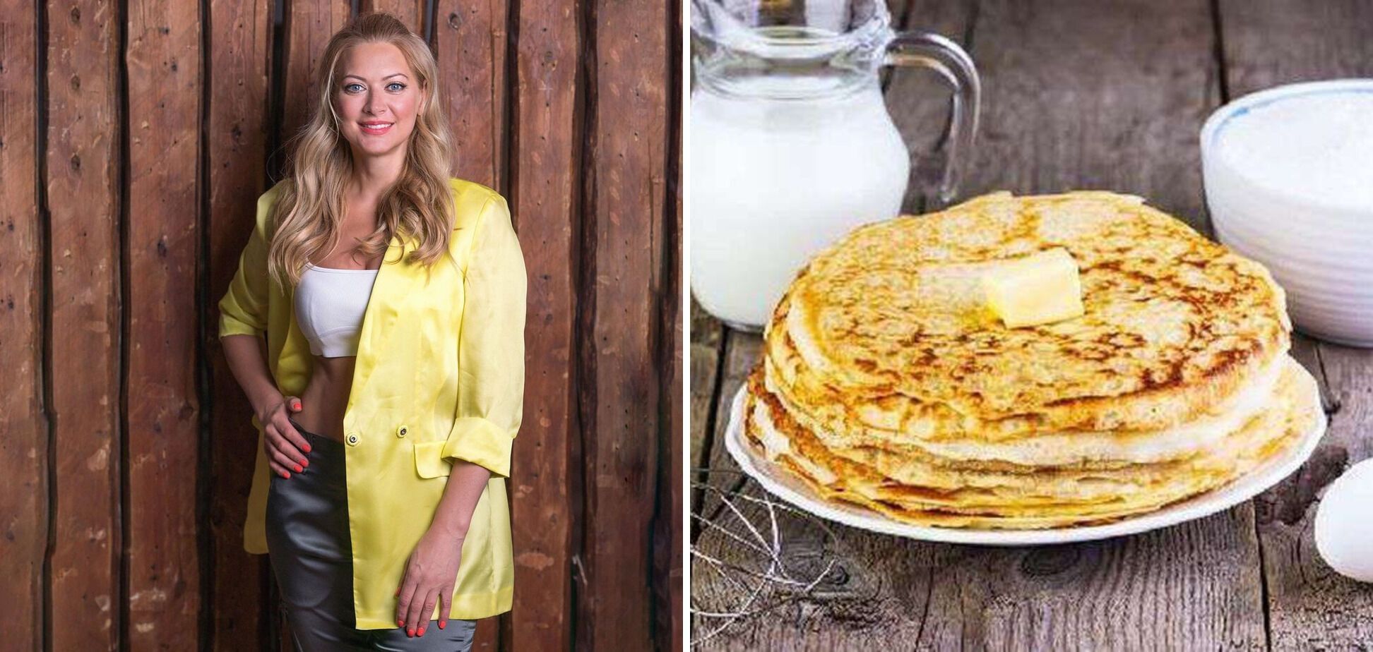 Tetiana Lytvynova shares a recipe for delicious pancakes