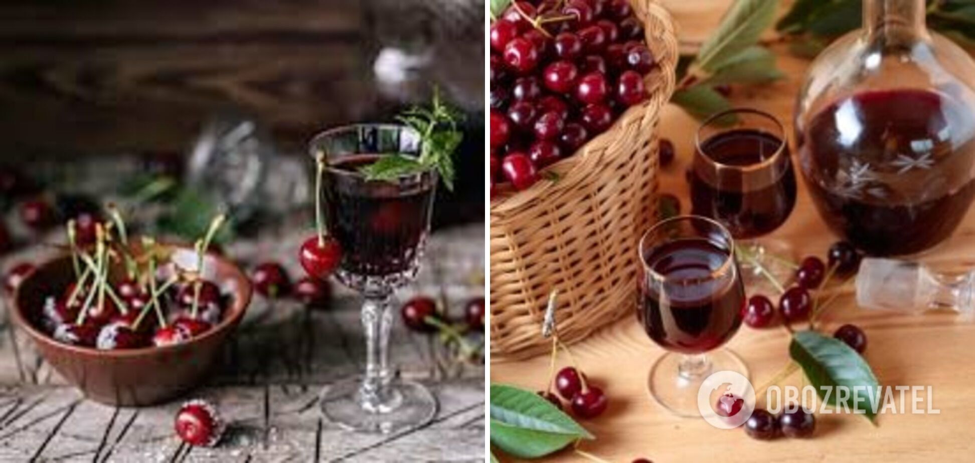 Cherry liqueur ''33 leaves'': how to make at home