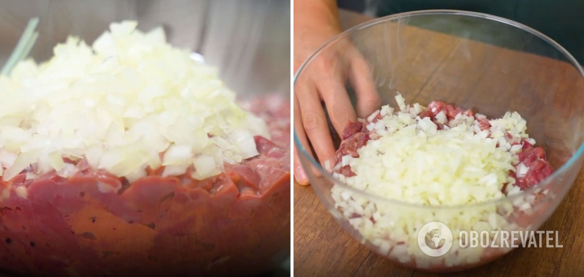 Minced meat for cutlets