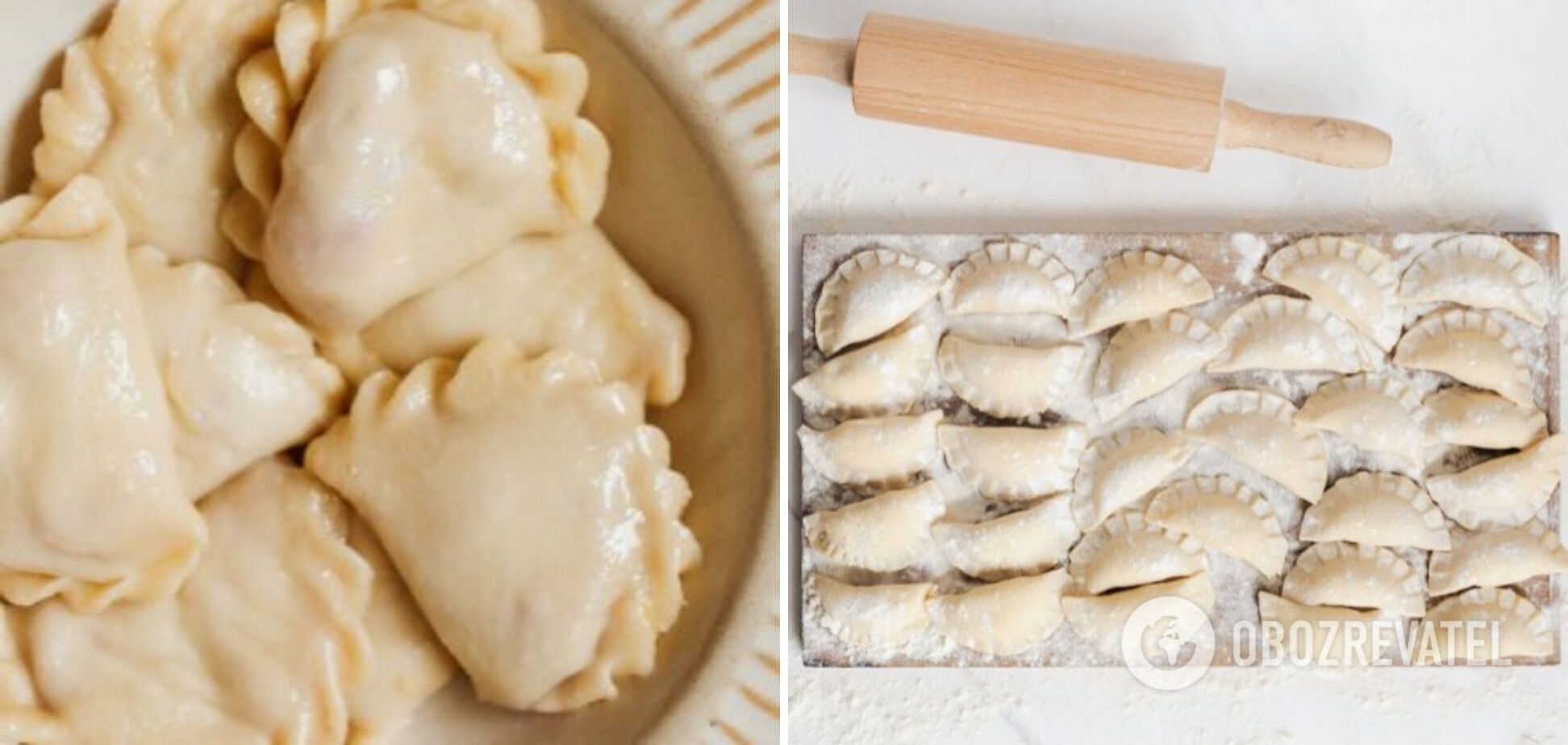 Homemade dumplings