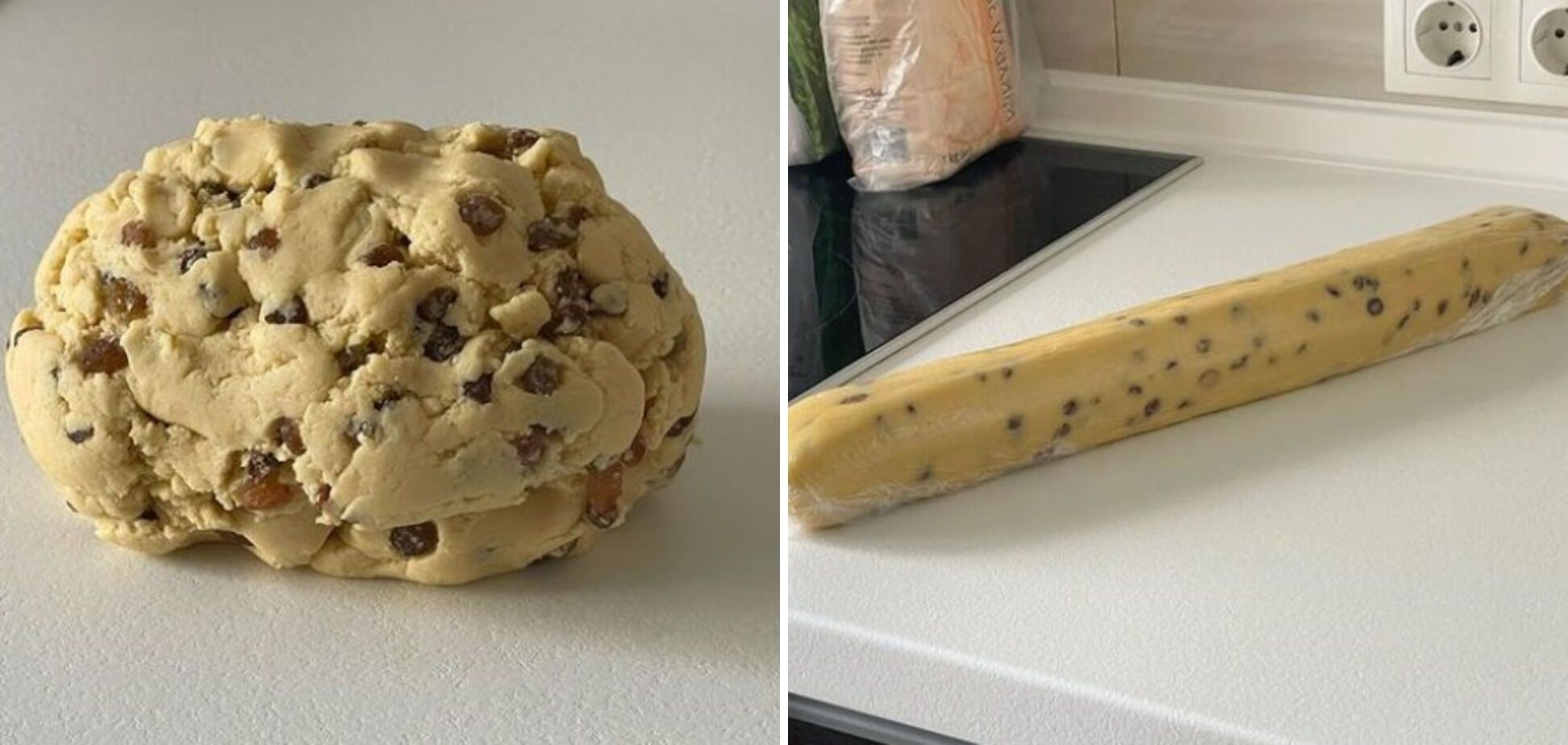 Shortbread cookie dough