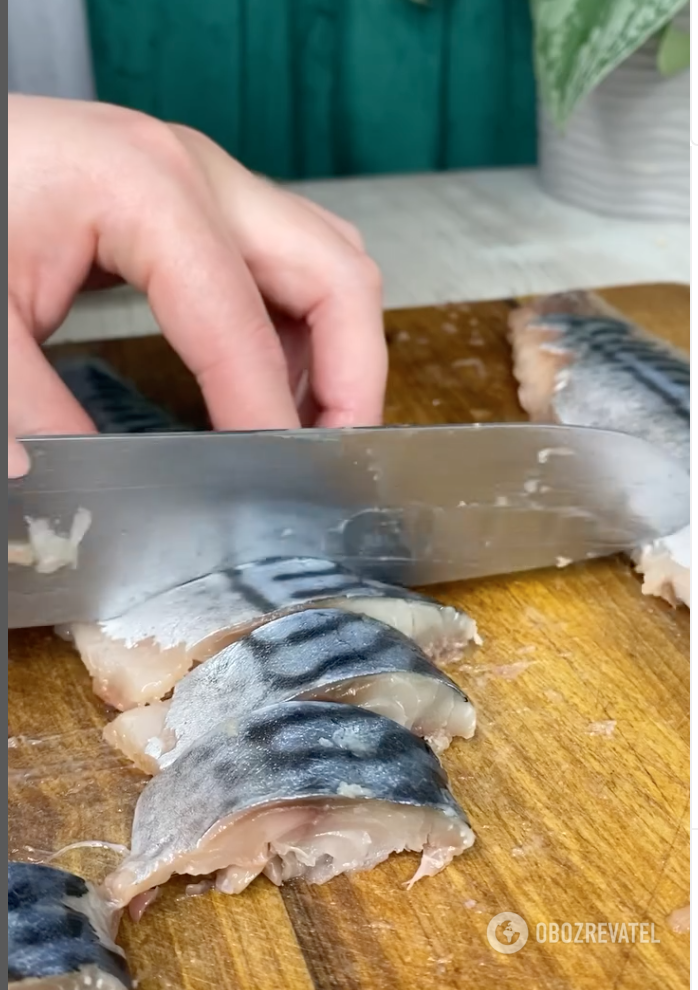 How to salt mackerel deliciously