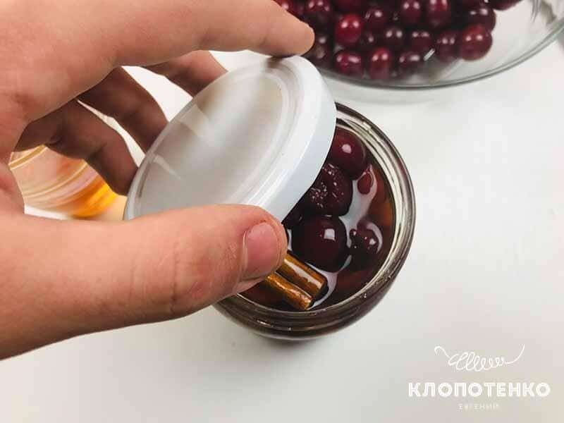 How to pickle cherries