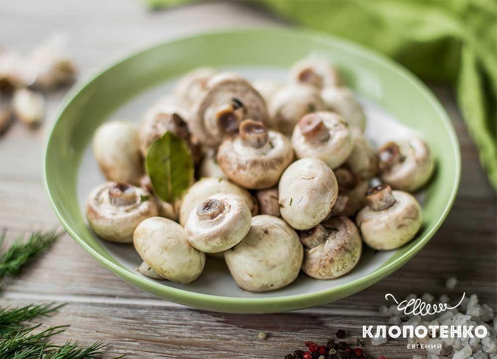 Recipe for pickled mushrooms