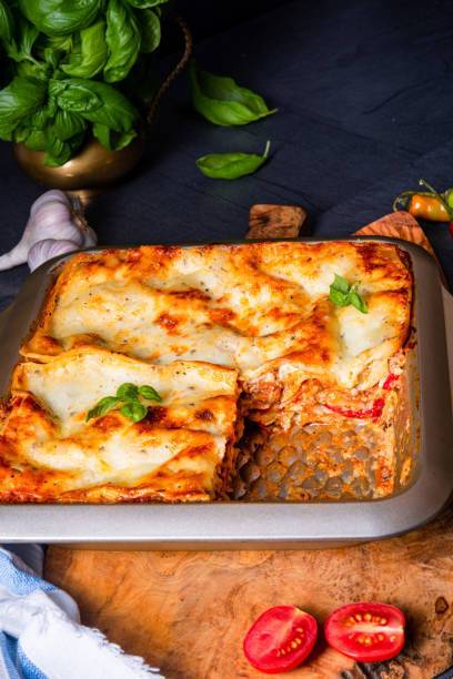 Eggplant casserole with cheese