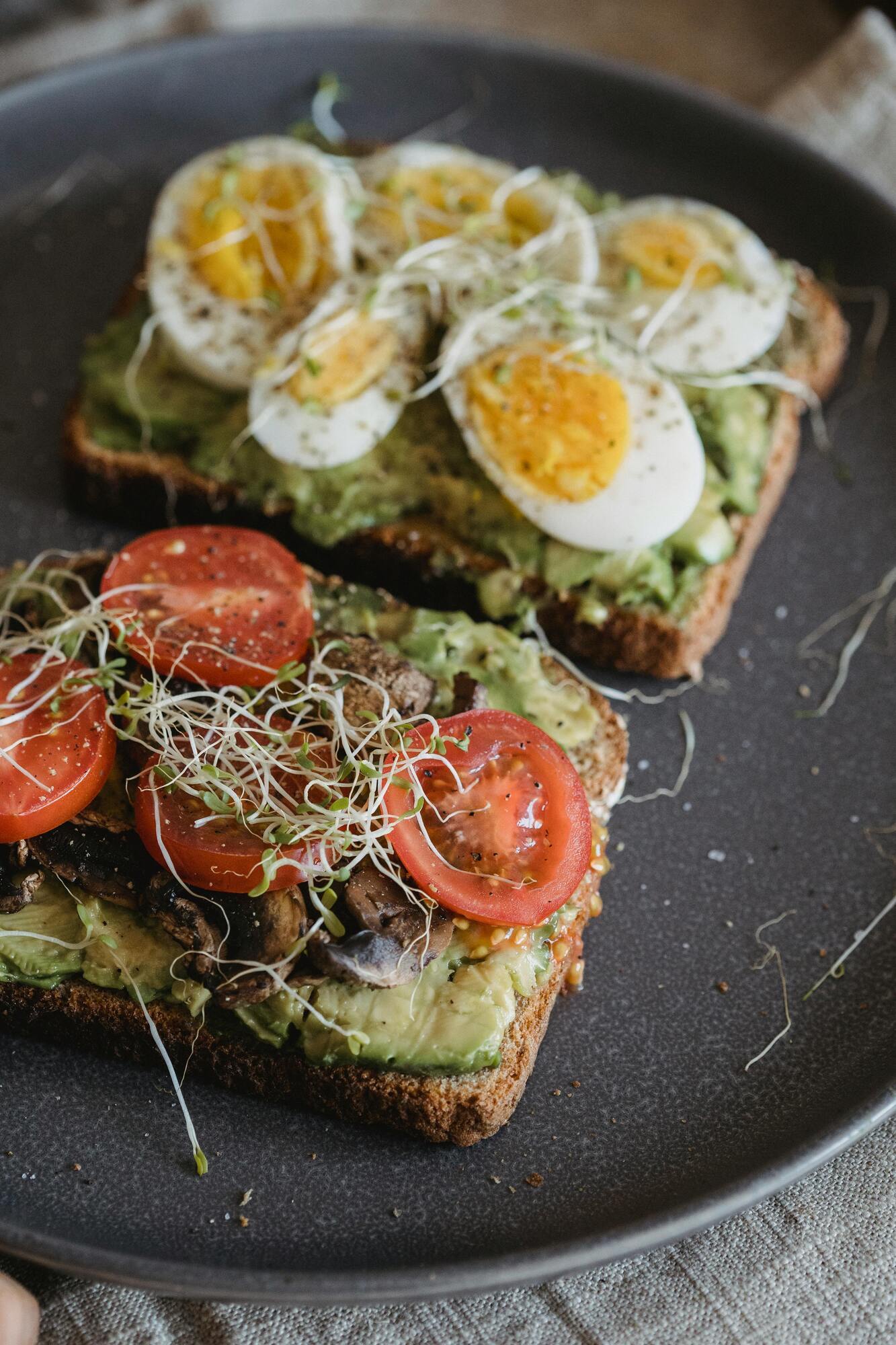 Healthy toast