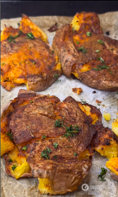 How to quickly bake potatoes in their skins: it turns out very soft and juicy