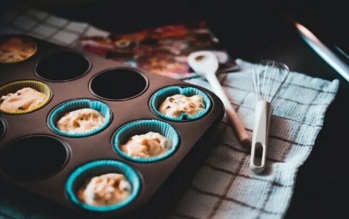 Successful buttermilk dough for cupcakes