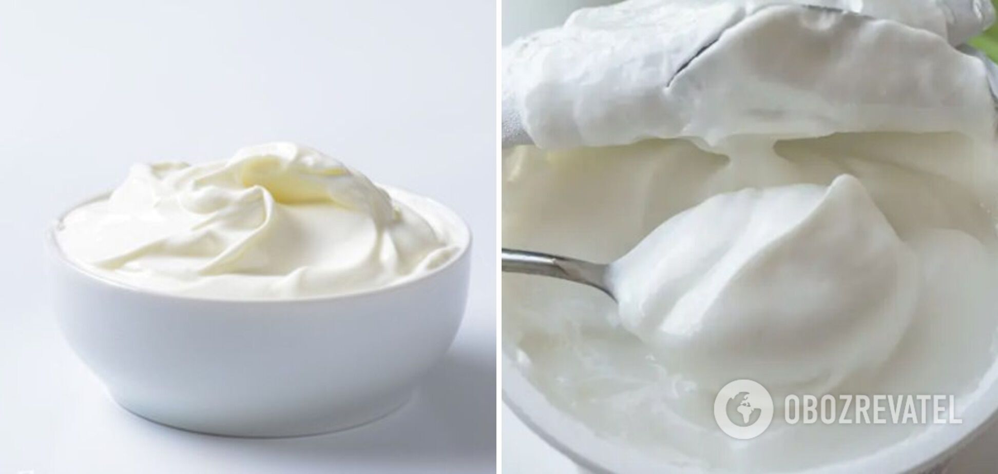 Natural sour cream