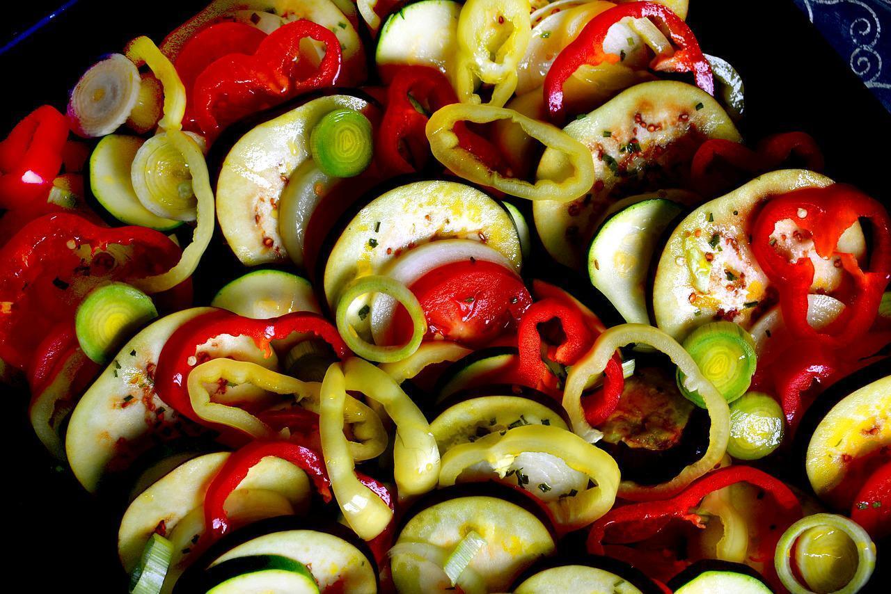 What to cook ratatouille with.