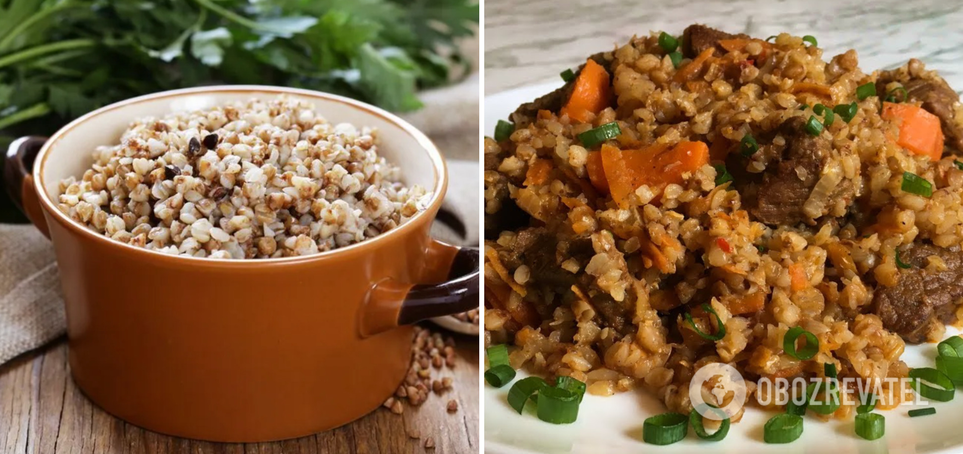 How to cook delicious buckwheat with meat and vegetables