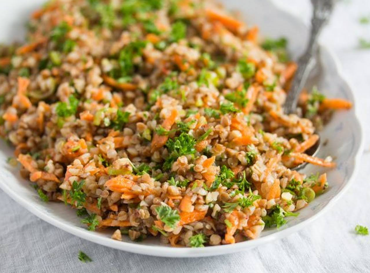 Buckwheat can be tasty with cheese or vegetables