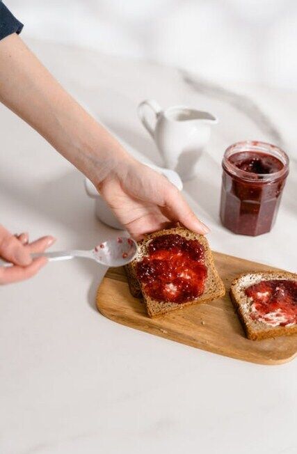 Raspberry jam for the winter