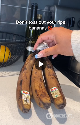 What to do with bananas that start to turn black: here are three effective ways