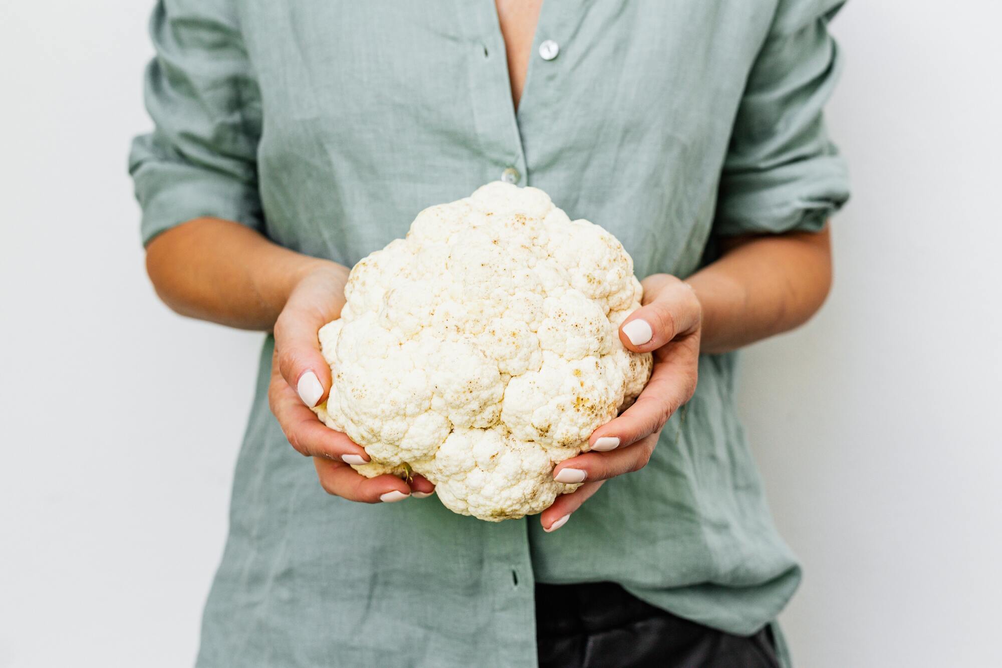 Home-grown cauliflower