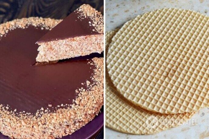 How to make a delicious waffle cake at home