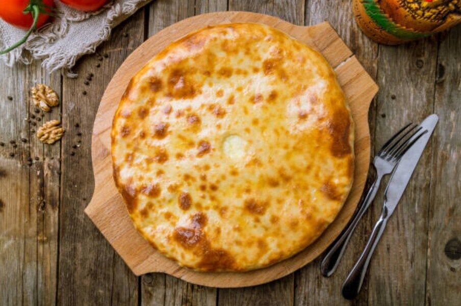 Khachapuri with cheese